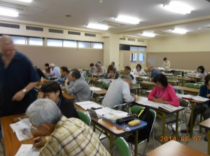 楽しそうなペアーの会話